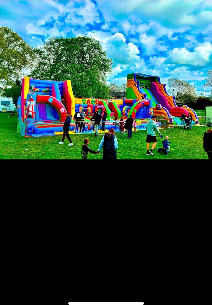 R Ayers inflatable carnival build